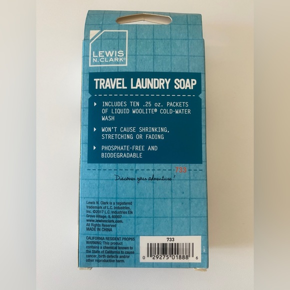 NWT 10 Packs Travel Detergent - Picture 2 of 4